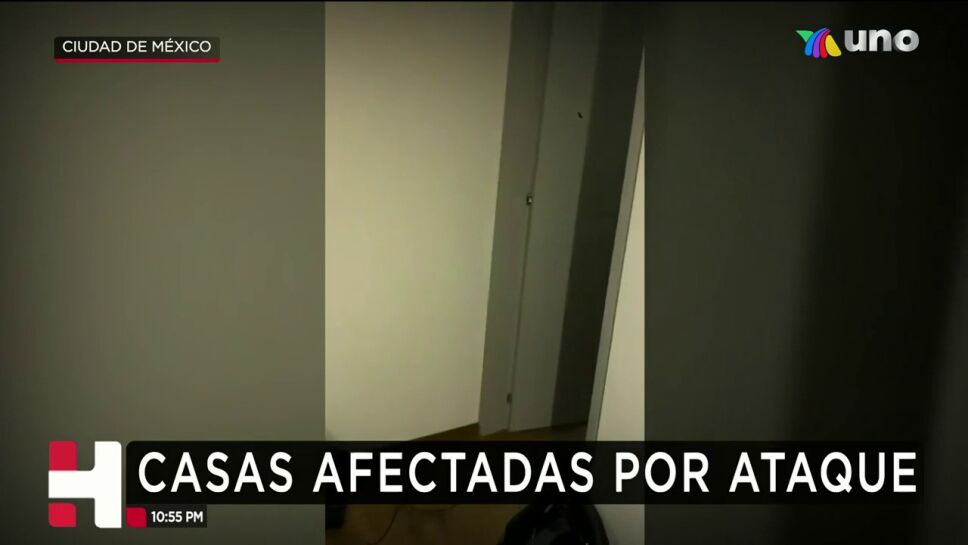 Balas alcanzaron a casas en las Lomas de Chapultepec en la CDMX