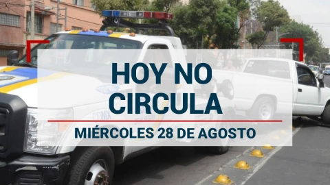 ¿Qué autos descansan con el Hoy No Circula este 28 de agosto en CDMX y Edomex?