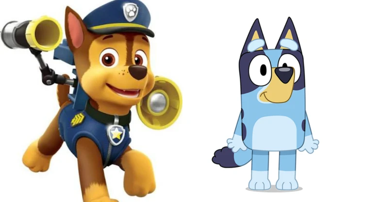 Paw Patrol Bluey