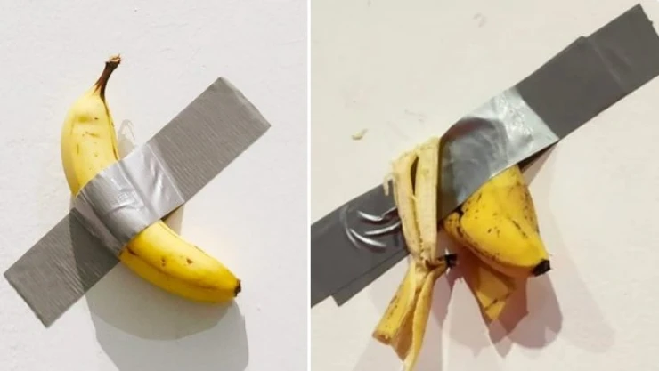 estudiante-platano-obre-arte-Maurizio