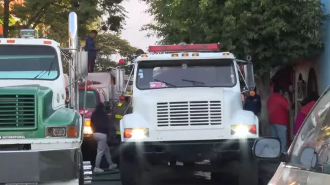Incendio en Lomas de la Trinidad, León, Guanajuato