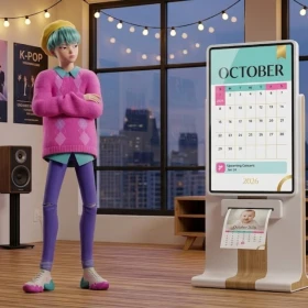 Calendario de Baby Saja Boys en PDF para imprimir | 3 opciones gratis para una fan de Kpop Demon Hunters