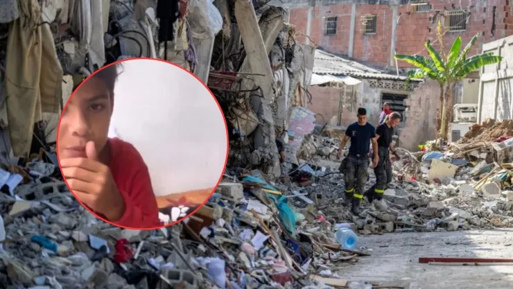 niño asegura haber sido rescatado por figura misteriosa en Venezuela