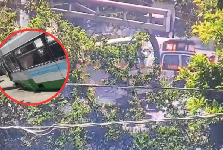 Fuerte choque de un microbús sobre Paseo de la reforma deja más de 15 personas lesionadas