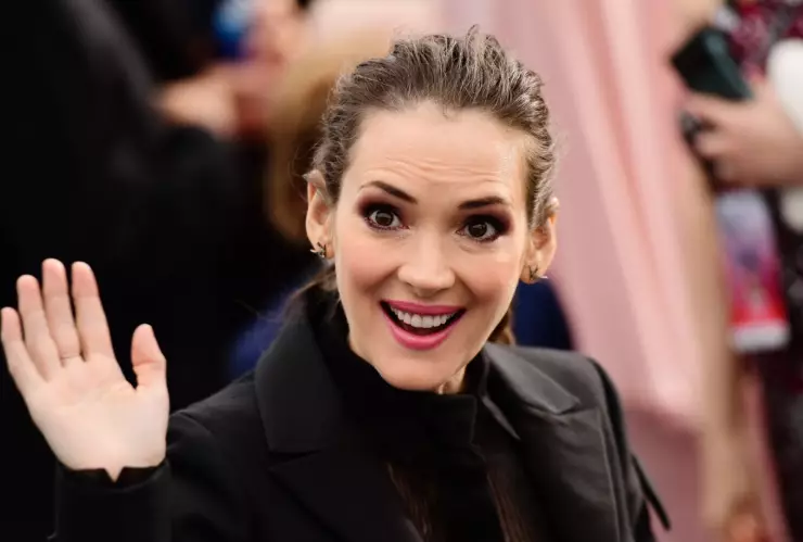 Winona Ryder en la entrega de premios ‘Screen Actors Guild’ en el ‘Shrine Auditorium’ en enero del 2020