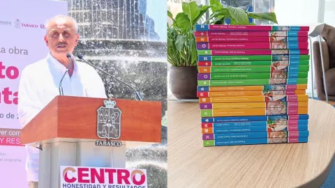Gobernador de Tabasco sobre libros de texto