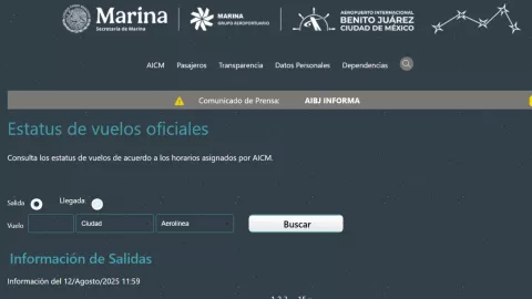 ¿Cómo consultar el estatus de tu vuelo en tiempo real durante lluvias en el AICM?