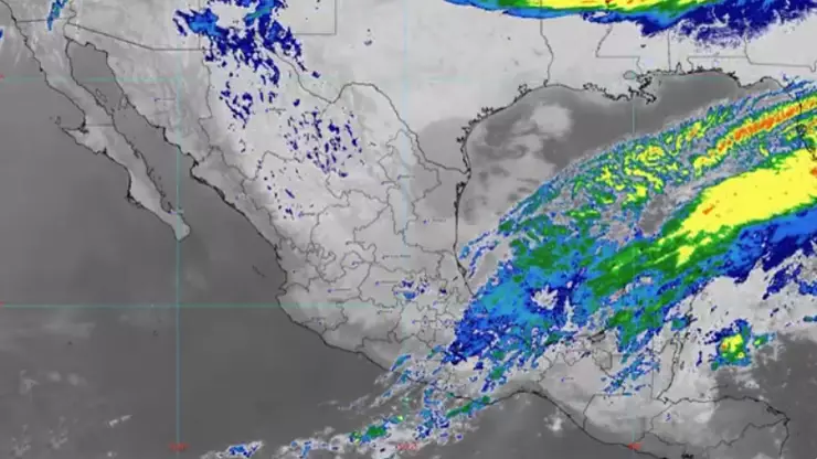 Frente frío traerá masa de aire frío y lluvias a BC por varios días