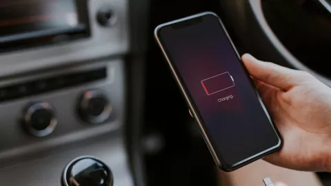 celular con batería baja