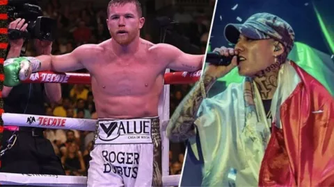 Santa Fe Klan canta en pelea del Canelo