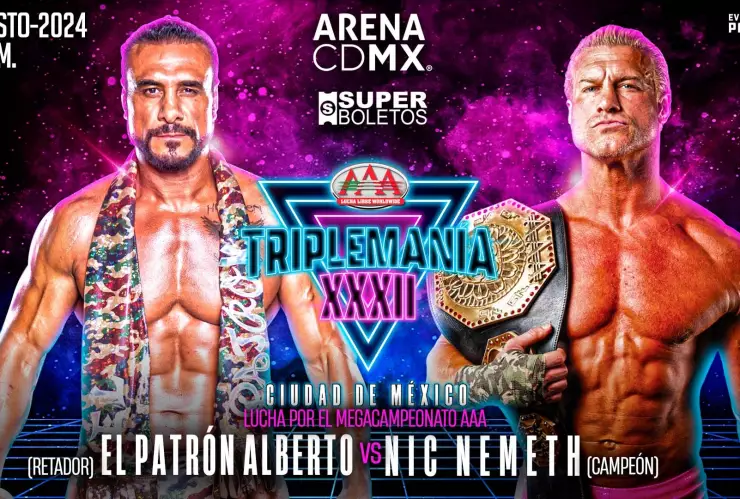 Triplemanía XXXII Arena Ciudad de México Vampiro Canadiense