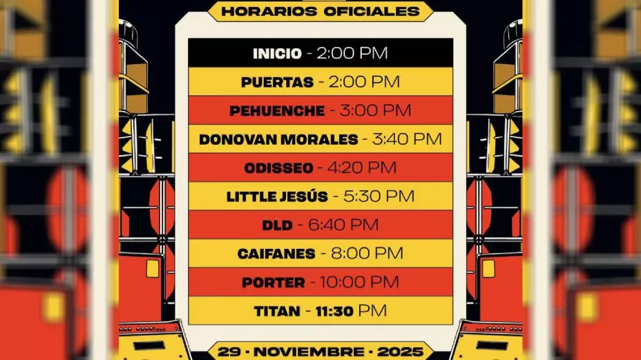 Horarios Cuernavaca Sunrise 2025