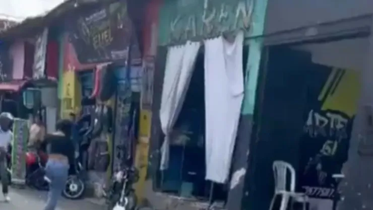 Novia agrede a su prometido en Colombia