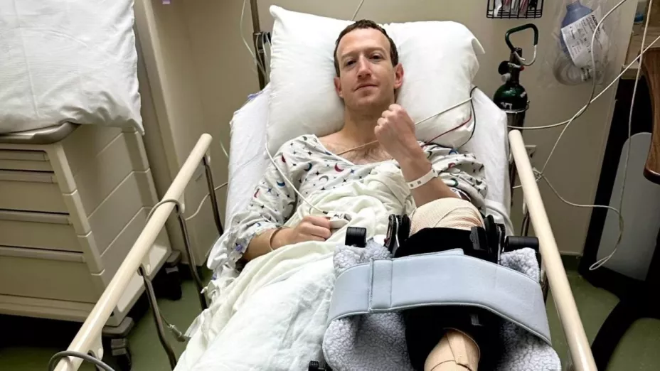 Hospitalizan a Mark Zuckerberg tras sufrir un accidente; entrenaba para una pelea
