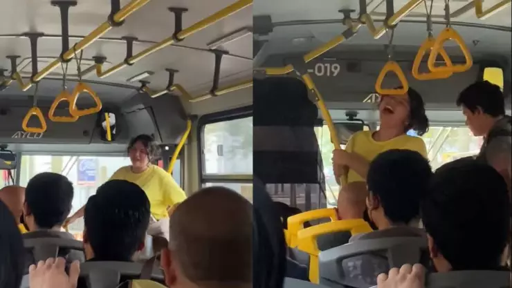 ¡Hay talento! Una joven sorprende a pasajeros del transporte público con su voz y le piden más