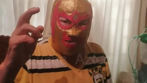 Fray Tormenta luchador Covid-19