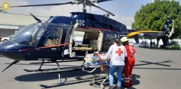 SSC helicóptero infarto