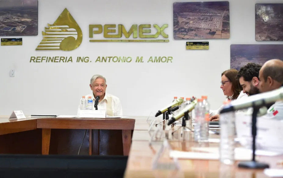 AMLO Refineria Salamanca 2023