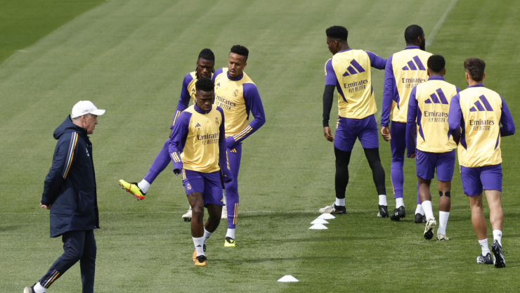 Entrenamiento Real Madrid