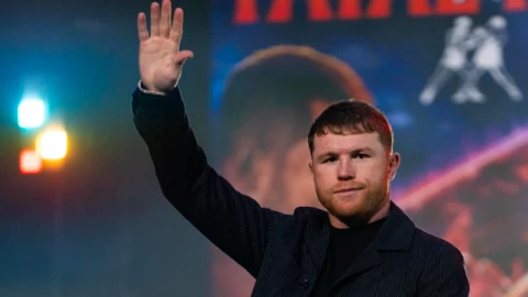 Conferencia de prensa en Nueva York Canelo vs Scull