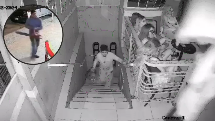 Hombre amenaza con sierra en bar de Michoacán 