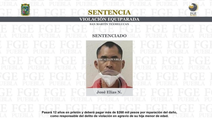 detenido josé elías texmelucan droga cena hija puebla
