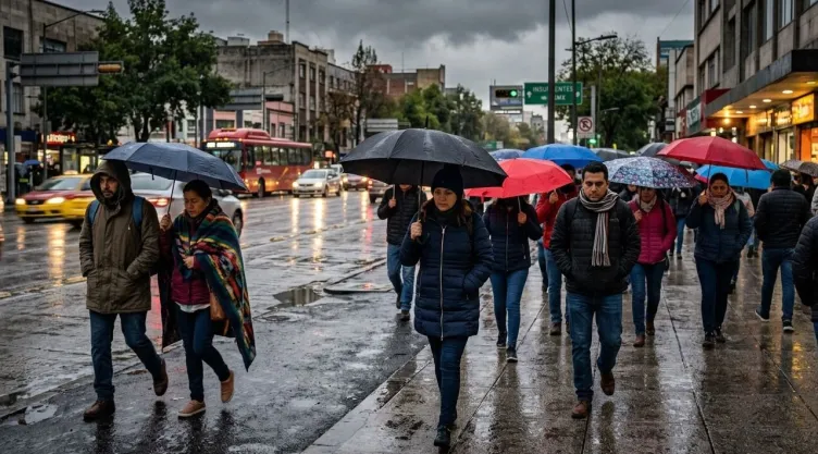 Clima hoy en CDMX: Horario de lluvias y bajas temperatura este lunes; zonas afectadas