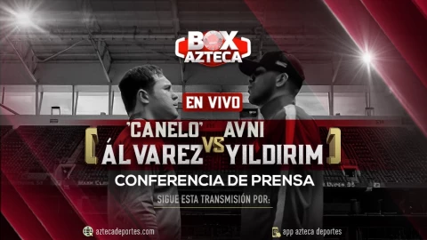 Canelo Álvarez y Avni Yildirim box azteca 
