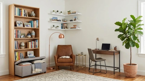 Esquina vacía sala