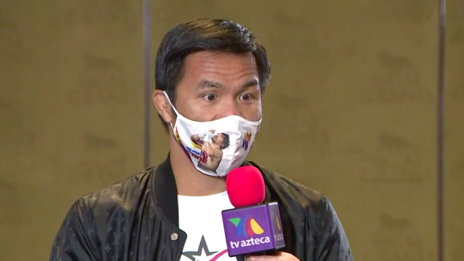 Manny Pacquiao vs Yordenis Ugás Box Azteca