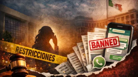 ¡De chat privado a sanción! Activista recibe restricciones tras filtración contra diputada de Morena
