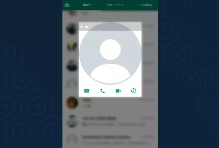 contacto bloqueado contacto