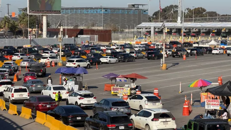 Así están las garitas de Tijuana hoy miércoles 25 de febrero de 2026