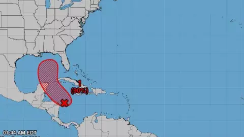ÚLTIMA HORA_ Se incrementa a 90% la probabilidad de Ciclón Tropical frente a Yucatán