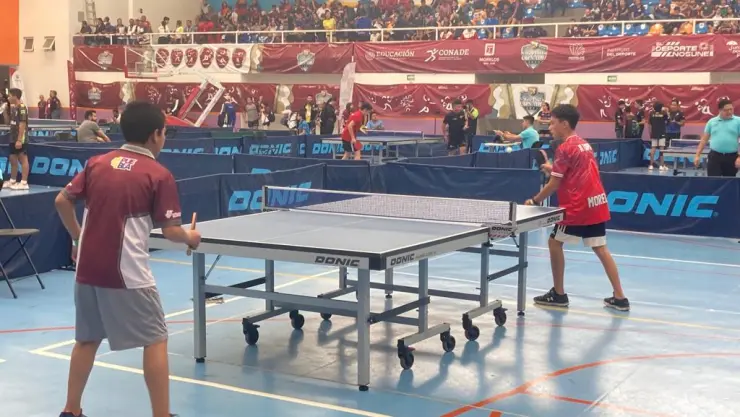 Cómo le fue a Morelos en Tenis de Mesa en los Juegos Conade 2023