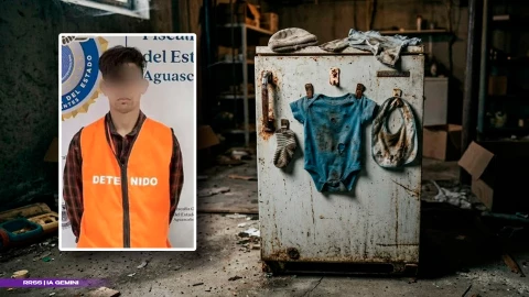 Detienen a hombre en Aguascalientes por torturar a su bebé