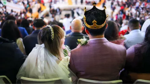 Ceremonia de matrimonios colectivos