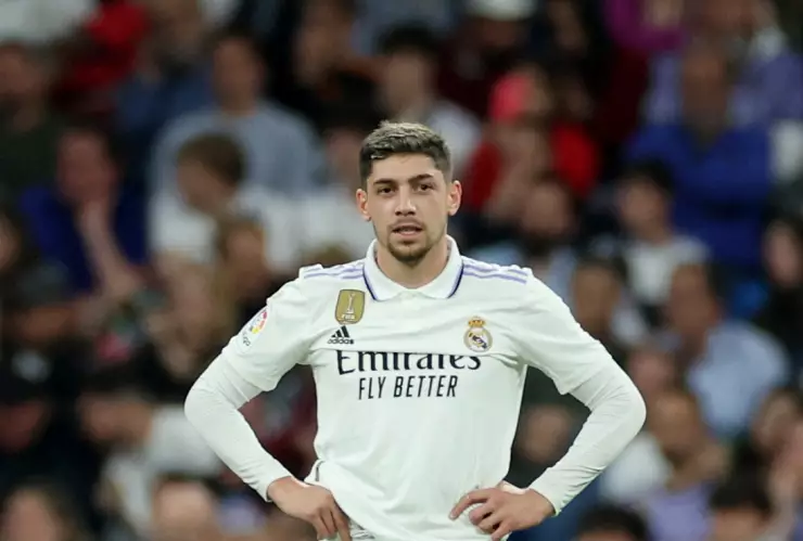 Federico Valverde, mediocampista del Real Madrid