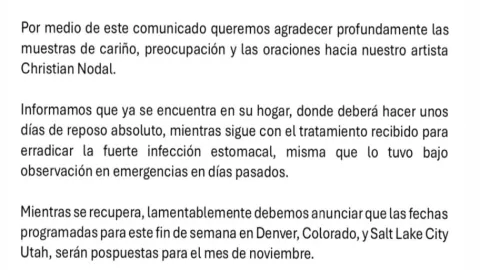 Christian Nodal concierto en Guadalajara