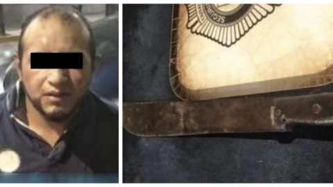 machete vecino Milpa Alta