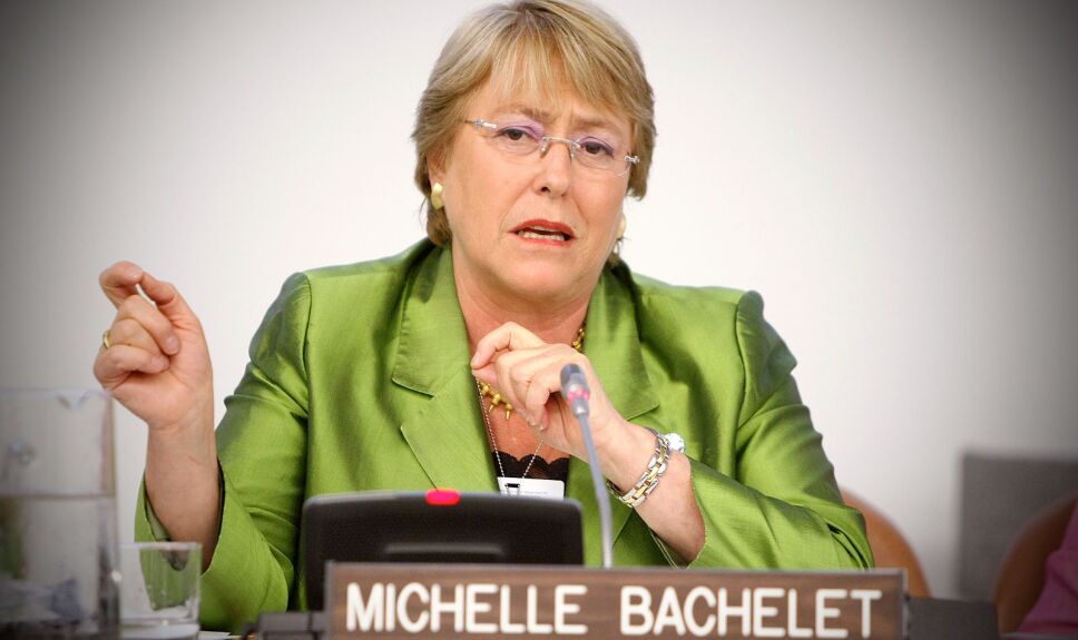 Michell Bachelet promociona la cinta Lincoln