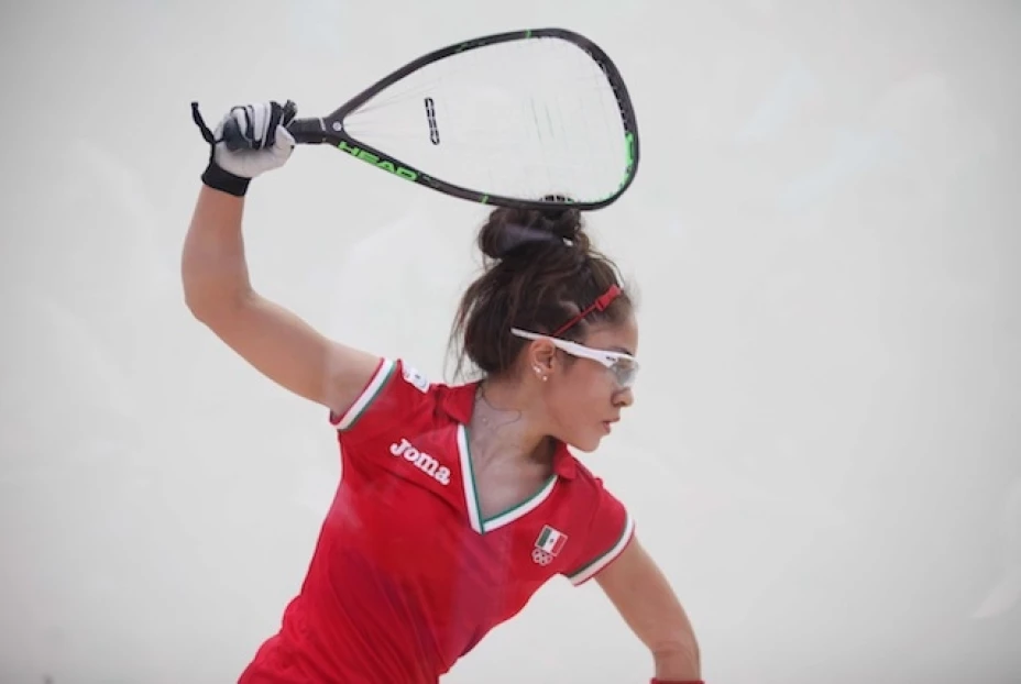 La abanderada mexicana