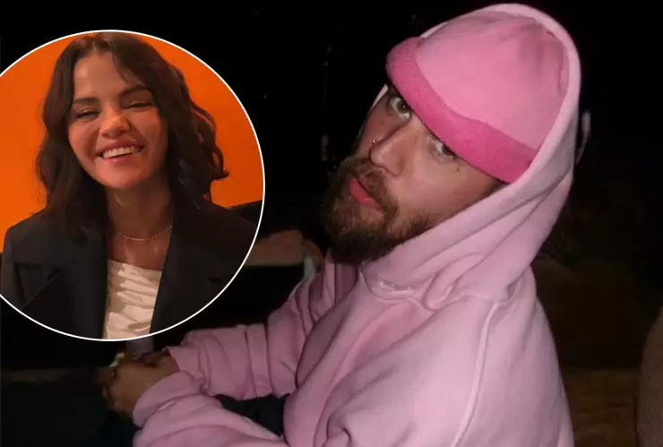 Collage de Justin Bieber y Selena Gomez