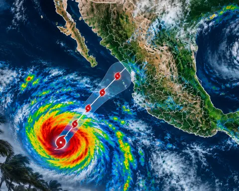 Tormenta tropical “Simon” podría ser huracán categoría 4: Cuándo cambiará su intensidad y cuál será su ubicación para entonces
