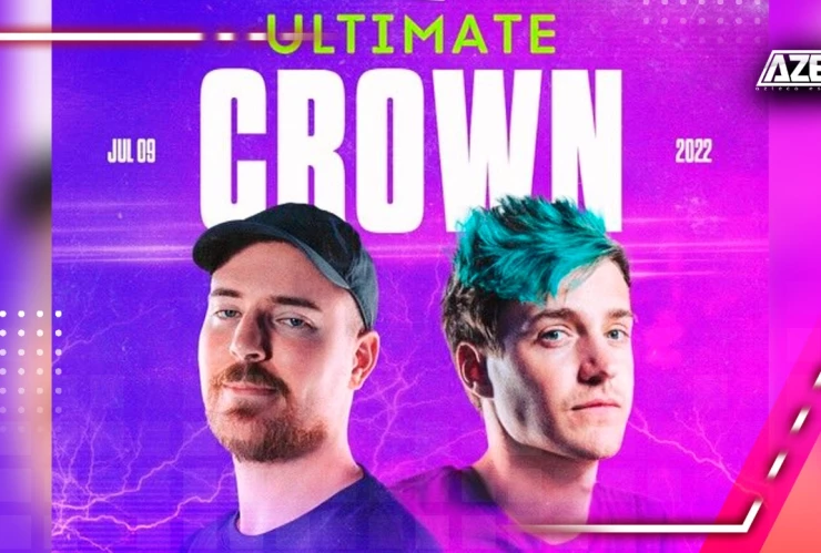 MrBeast y Ninja listos para el Ultimate Crown