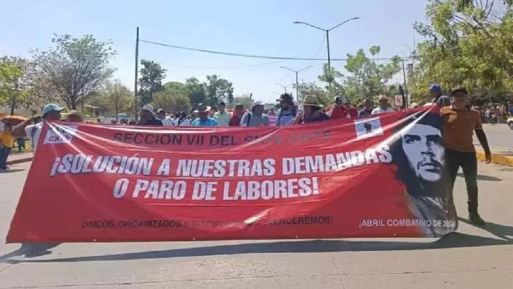 Megamarcha de maestros hoy 15 de mayo en CDMX