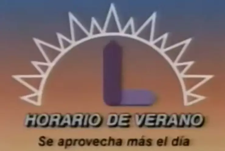 horario de verano anuncio 26 años