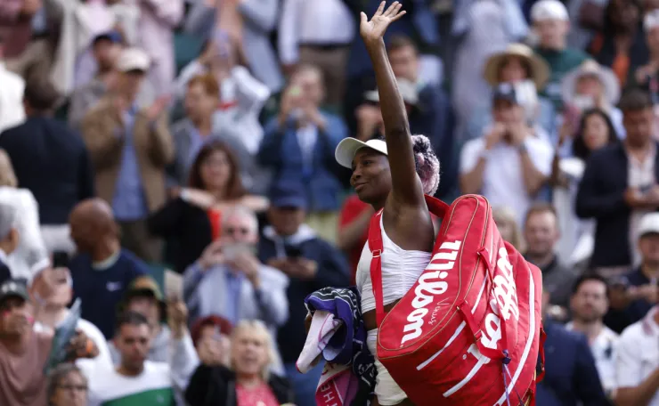 venus Williams se despide de Wimbledon