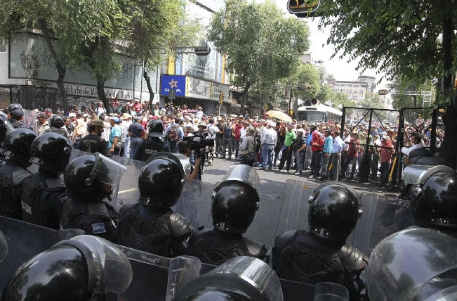 El titular de la SSPDF dijo que los manifestantes se encuentran en puntos específicos y “no es que tengan secuestrada a la ciudad”