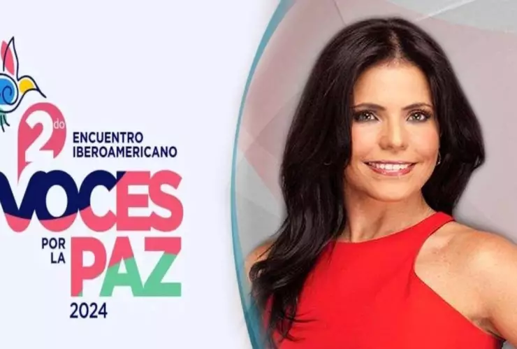 Hannia Novel en el en el 2do Encuentro Iberoamericano Voces por la Paz 2024